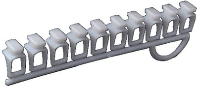 indraaiglijder tripo rail strip a 10 stuks