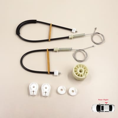 BWR566 Raammechanisme Reparatie Set Achter Rechts voor Renault Megane MK2 EM0/1 2002-2009 CC Cabriolet 8201010932