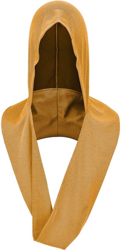 Verkoelende handdoek met capuchon – 75 x 48 cm – U-vormige verkoelende wikkel voor hoofd en nek – Snel verkoelende, sneldrogende sportkoelhanddoek met UV-bescherming – Unisex – Geschikt voor yoga, sport, fitness en strandactiviteiten