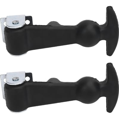 2 STKS T-Handvat Sluiting Rubberen Kap Vanger Trekker Sluiting voor Koelbox Boot Compartiment Vracht Auto Vrachtwagen Gereedschapskist