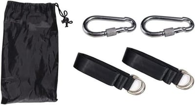 Hanging Kit voor Boomschommels - 1,5m Lange Band met Veilige Snelsluiting en Karabijnhaken, Ideaal voor Schommels en Hangmatten