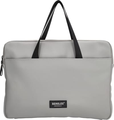 Beagles Originals Laptoptas Handtas 13,3 inch Waterdicht & Weersbestendig - Lichtgrijs
