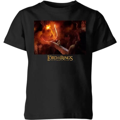 Lord Of The Rings You Shall Not Pass Kids' T-Shirt - Black - 98/104 (3-4 jaar)