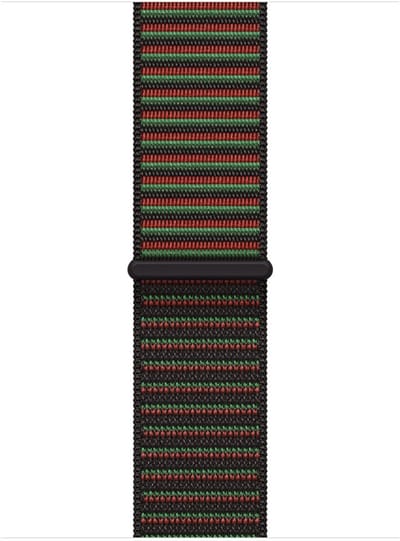 Geweven sportbandje - Black Unity - Unity Rhythm (42 mm)