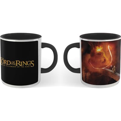 Lord Of The Rings You Shall Not Pass Mug - Black