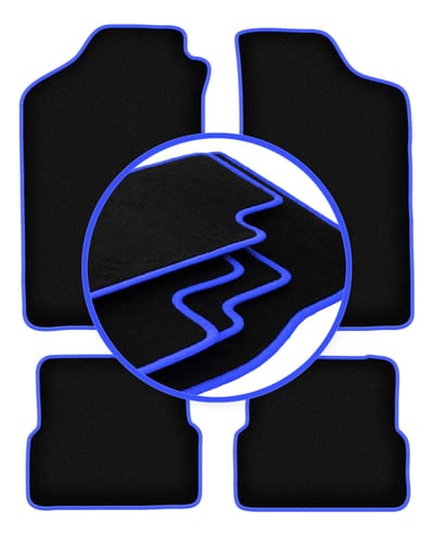 CARLUX-BLUE automatten voor: Volkswagen Jetta II sedan (1984-1992)