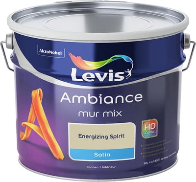 Levis - Ambiance Mur Satin Mix - Energizing Spirit - Mengverf - 10 L