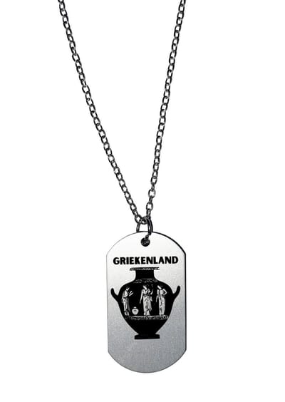 Akyol - griekenland ketting - Piloot - toeristen - griekenland cadeau - beste land - leuk cadeau voor je vriend om te geven