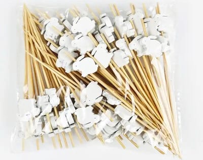 Akyol - konijnen prikkers - cocktailprikkers pasen -sateprikkers pasen -cup cake prikker konijn - haas -10 stuks-cake - taart -verjaardag cup cake topper - Verschillende konijnen-cocktail - prikker paashaas - cocktailprikker konijn-party prikkers pas