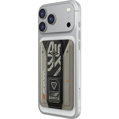 Portefeuille Skinarma Kado Aegis Magnétique     Support Grip Porte-cartes gris