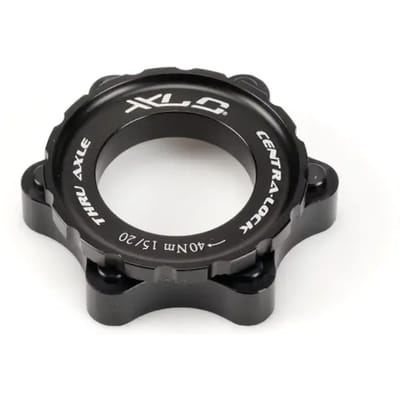 6-gaats doorlopende remadapter XLC BR-X83 Centerlock P/Rotor