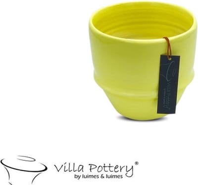 Gele pot Albertville 25x23cm