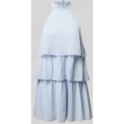 Mini-jurk in laagjeslook