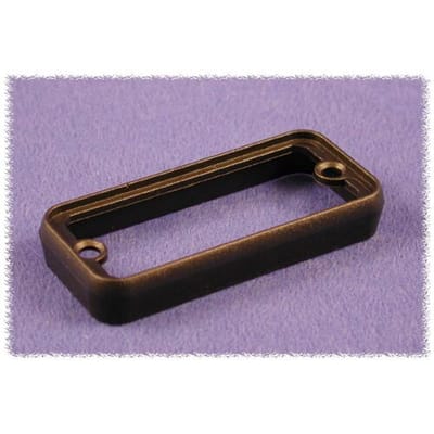 Hammond Electronics 1455JBBK-10 1455JBBK-10 Omlijsting (l x b x h) 8 x 78 x 27 mm ABS Zwart 10 stuk(s)