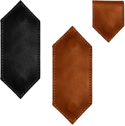 Dailygoods- Bladwijzer Magnetisch - Retro Stijl - 2 Stuks - PU-leer - Vlekbestendig - Duurzaam - Creatief Ontwerp - Boekenlegger