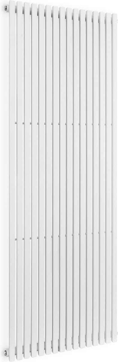 Klarstein Badkamerradiator, Design radiator plat, Zuinige platte radiator verticaal, Wand-buisverwarming, 1065W verticale radiator met thermostaat, Wandradiator voor badkamer & woonkamer