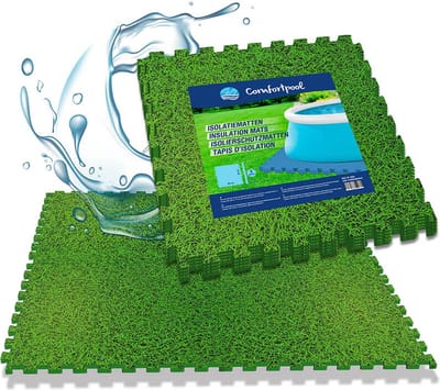 Foam Tegels – Extra Dikke 1,4 cm Puzzeltegels | 5 stuks – 60x60 cm | Voor Zwembad, Jacuzzi, Speelmat, Tuin & Fitness | Isolerend & Comfortabel