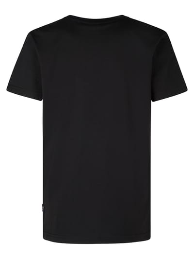 Petrol Industries - Jongens Logo T-shirt Sandspur - Zwart - Maat 128