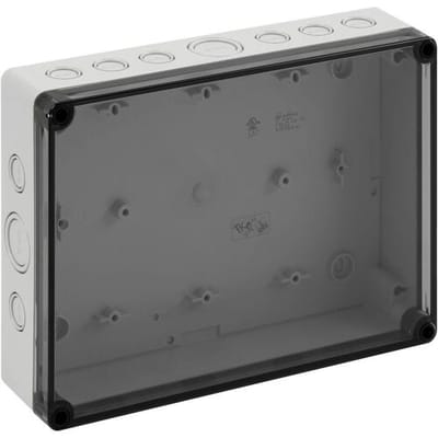 Spelsberg TK PS 2518-6f-tm Installatiebehuizing 254 x 180 x 63 Polycarbonaat, Polystereen (EPS) Grijs-wit (RAL 7035) 1 stuk(s)