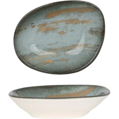 Bonna Serveerschaal - Madera - Porselein - 8x8.5 cm - set van 6