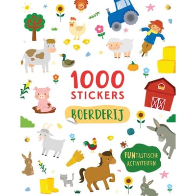 Boerderij - 1000 Stickers - Claire Sipi