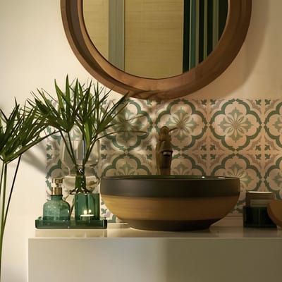 Dailygoods- Tegellijm Set van 10 - Wanddecoratie Hout Natuurlijk - Wanddecoratie Tuin - Wanddecoratie Keuken - Wanddecoratie Industrieel - Eenvoudig aan te brengen en te verwijderen