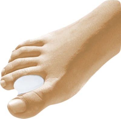 Orione Siliconen Teenspreider - Hallux valgus corrector - Teen scheider - Likdoornbescherming - S schoenmaat 34-38