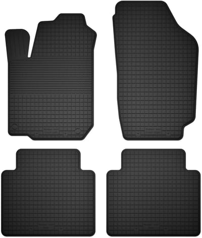 Wielganizator BasicProtect Serie - Universele Rubber Automatten - Geschikt voor Volvo V40 I Kombi (1995-2004) - Antislip - Weerbestendig