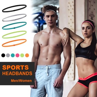 Actie4you® - Set van 5 Mix Kleur Haarbanden - Sporthaarband - Elastisch - Hoofdband - Zweet Absorberend - Anti-Slip – Unisex