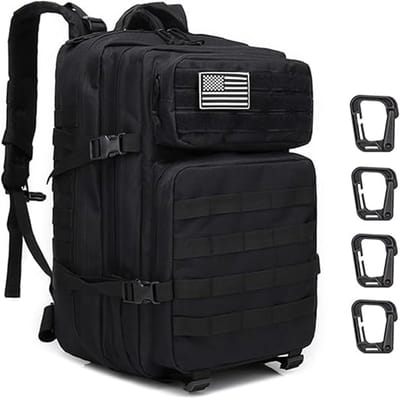 Waterdichte Rugzak 45L – Grote Militaire/Tactische Backpack – Voor Reizen, School & Outdoor