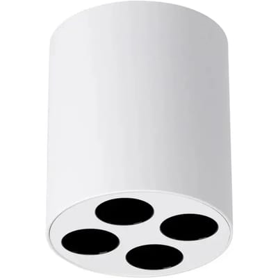 Sollux Lighting Plafondlamp Zoe - LED - wit - aluminium - 8.3x7.2x7.2cm