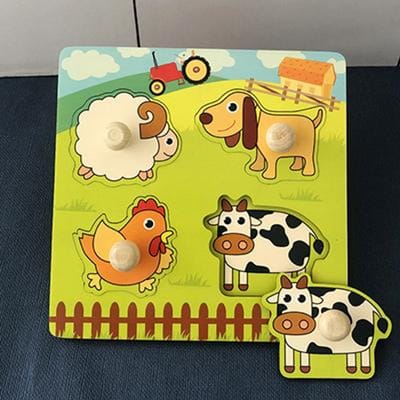 Ensembles de jeu Montessori de haute qualité Bois de haute qualité Puzzles de haute qualité Enfants de haute qualité Main de haute qualité Gratter de haute qualité
