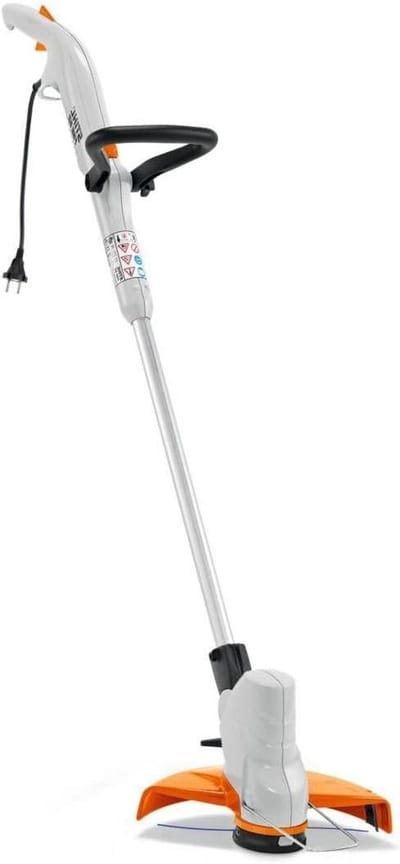 Elektrische Grastrimmer - Kantenmaaier Snoeier - Gazon Onderhoud - Draaibare Maaikop - 30 cm Snijcirkel - Wit