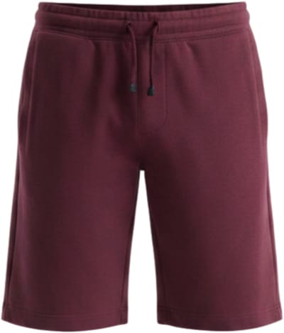 OMBRE Korte Broek - Regular Fit - Katoen - Effen Bordeaux S