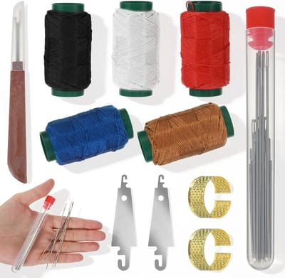 Naalden Set - Naaiset Hobby - Handwerk Maken - Met Draadinrijger - 36 Stuks - Zilver