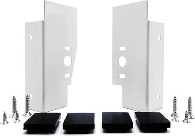 Wasdroger Stapelen Kit - Wascombinatie Set - Ruimte Besparen - Universele Pasvorm - Voor 27 Inch - Metaal