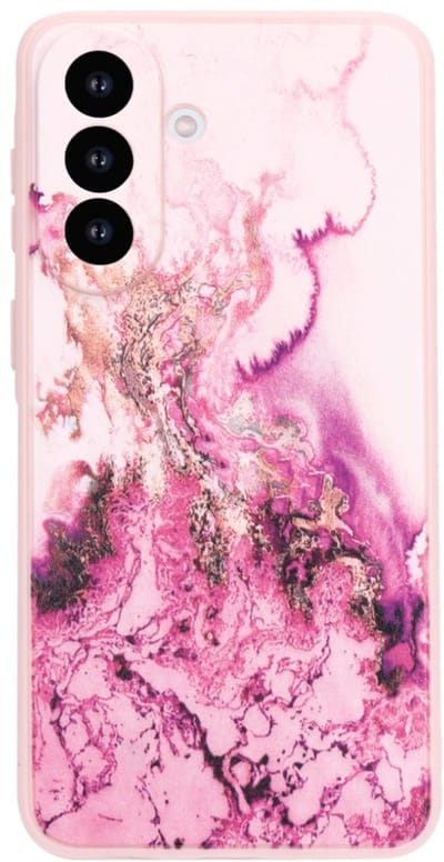Casemania Backcover geschikt voor Samsung A57 – Print Marmer Paars