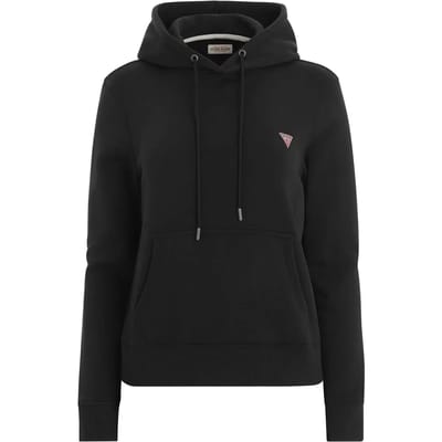 Dames sweatshirt met capuchon mini driehoek Guess Reg