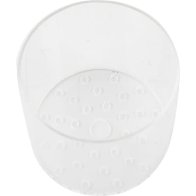 Acryl Transparante Koraal Voederdeksel Anti Voeren Garnalen voor Aquarium Vistentank(80 mm) white