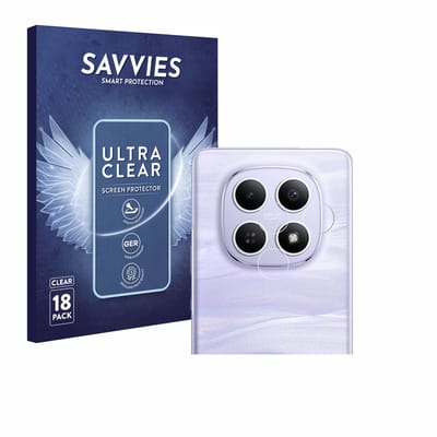 Savvies - Screenprotector voor Xiaomi Redmi Note 15 5G (ALLEEN Camera) - Folie Beschermfolie transparant 18 Stuks