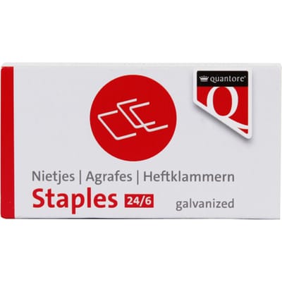 Ahrend Ofc-staple1 Nieten 24/6 Verzinkt Doos van 1000 Stuks