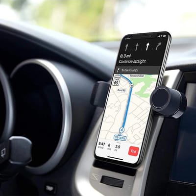 Telefoonhouder auto ventilatierooster 360˚ rotatie - Dashbord houder auto - Telefoonhouder auto ventilatie - Auto accessories - Smartphone houder voor auto - Auto telefoonhouder