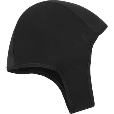 Wetsuit Capuchon Thermisch Zwemmen Surfen Duiken Capuchon Zon UV Bescherming Sneldrogend voor Mannen Vrouwen Zwart zwart