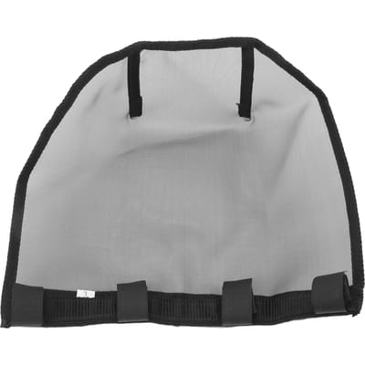 Paarden Neusnet Plastic Paard Ademend Neus Fijnmazig Net L Maat Zwart Comfort Paarden Neusmasker voor Huis Boerderij gray