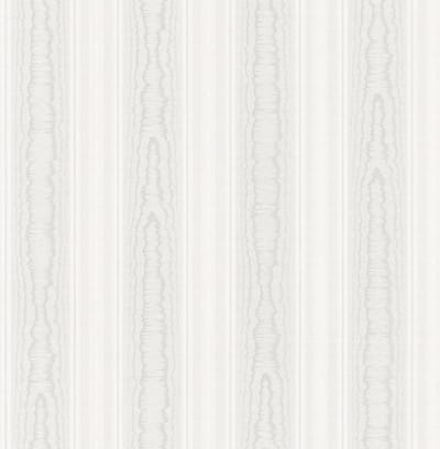 Strepen behang Profhome 765819-GU vinylbehang licht gestructureerd met strepen mat wit 5,33 m2