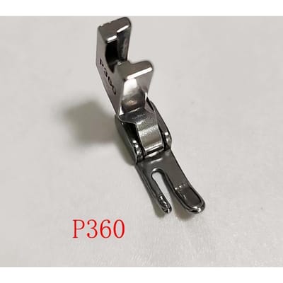 Pied presseur à fermeture éclair simple face P360 Pied presseur étroit pour machine à coudre plate 3 cm Pied presseur avec pied presseur étroit gauche et large droit