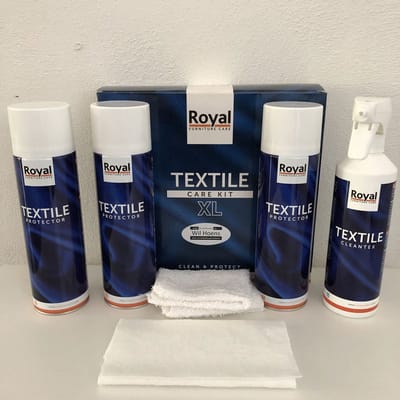 Oranje Furniture Care Textielverzorgingsset - XL Reinigings- en Beschermingsset