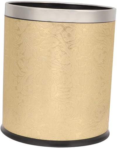 Badkamer Prullenbak - Afvalbak Dubbel - Hygiënisch Afval - Brandwerend Waterdicht - 790 gram - Wit