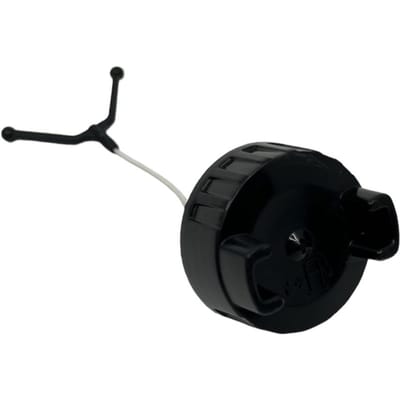 Tankdop compleet (zwart)
