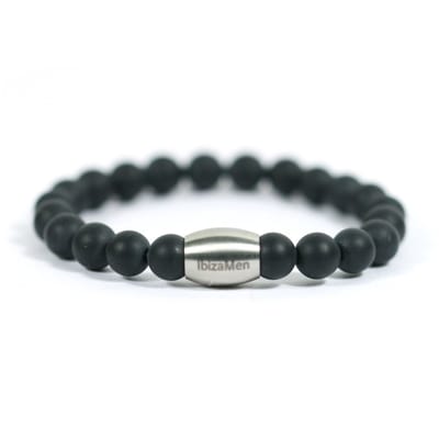 Heaven Eleven KIDS - meisjes - armband - edelsteen - matte onyx - 6mm - 15cm